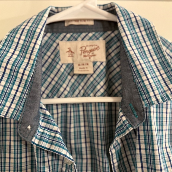 Original Penguin Plaid Shirt - Picture 3 of 3